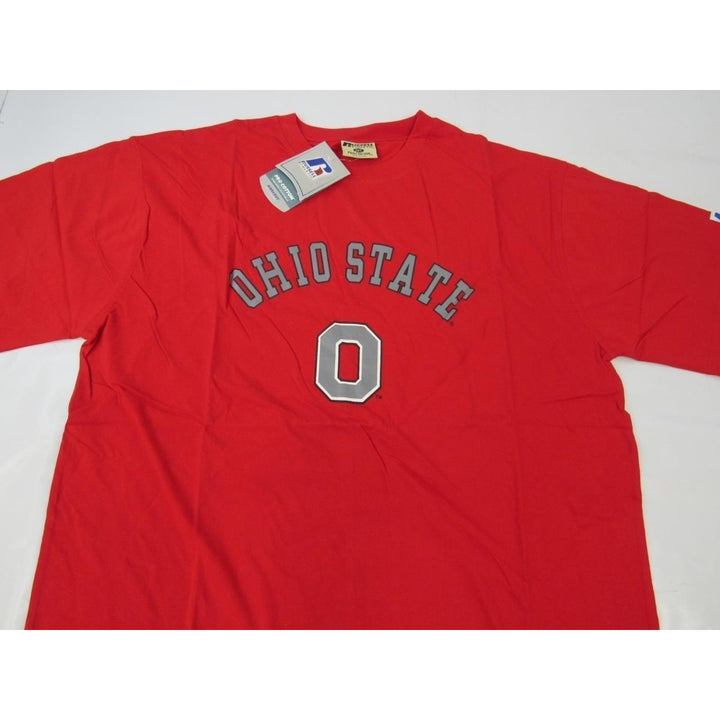 Ohio State Buckeyes Mens Size Large L-Tall Red Polo Shirt Image 3