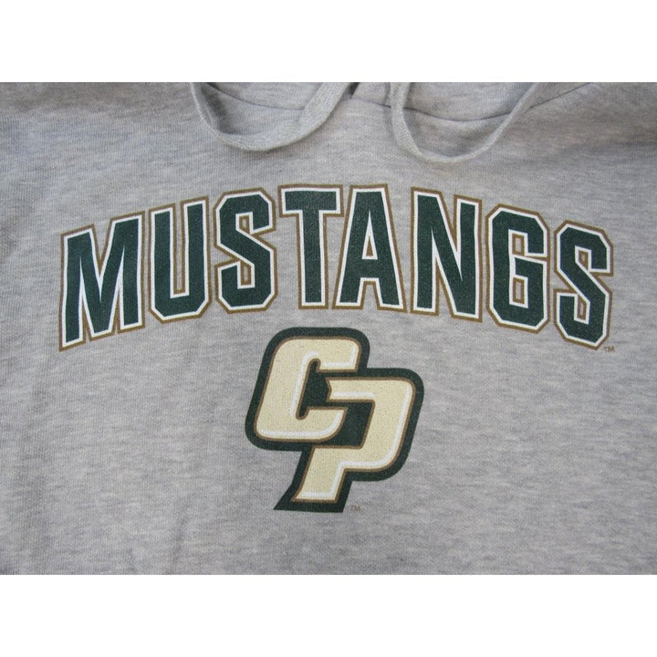 California Polytechnic State Mustangs Mens Sizes XL XLarge Gray Hoodie Image 3