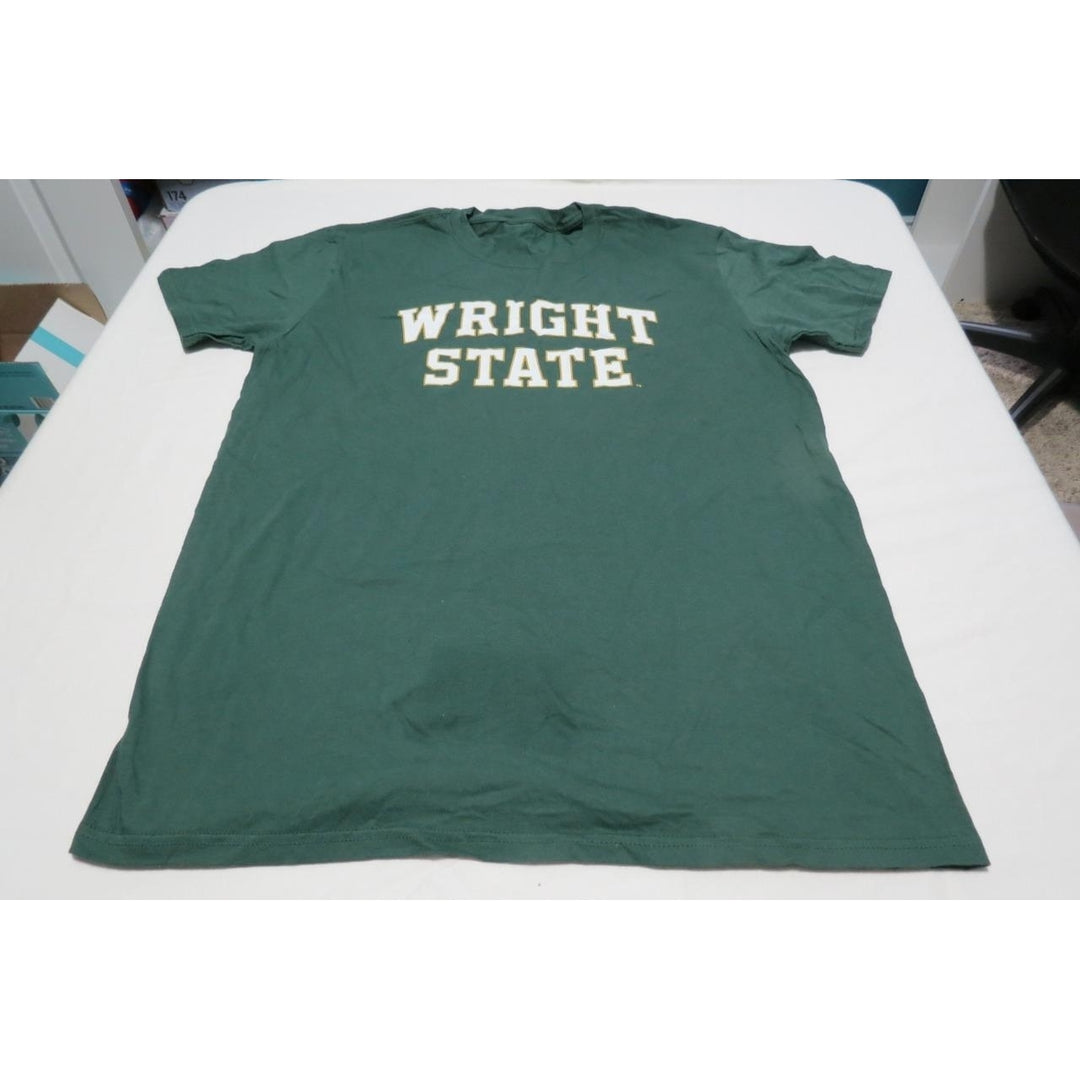 Wright State Raiders Mens Size L Large Dark Green Shirt Image 1