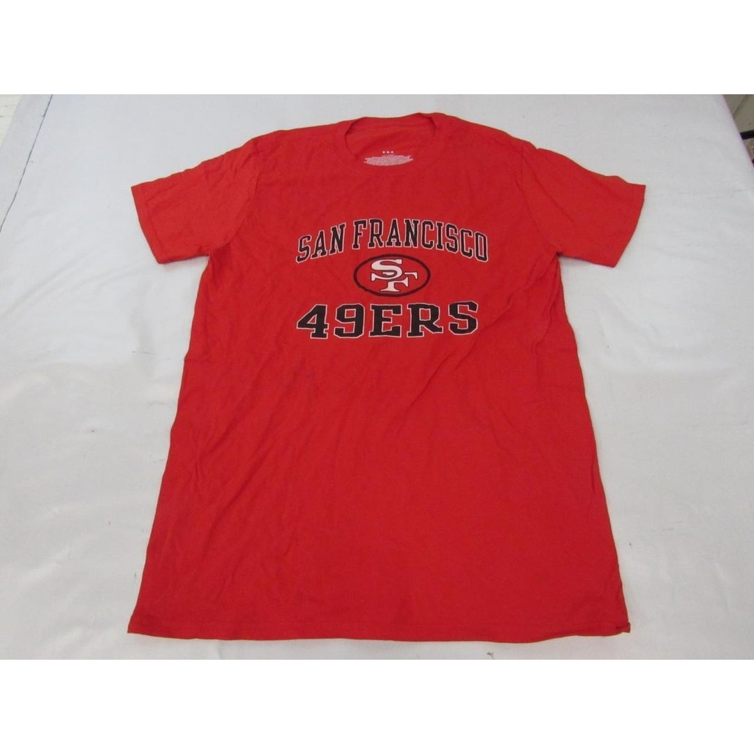 San Francisco 49ers Mens Size M Medium Red Shirt Image 1