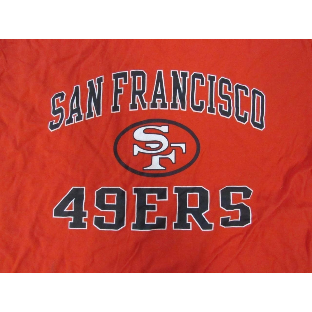 San Francisco 49ers Mens Size M Medium Red Shirt Image 3