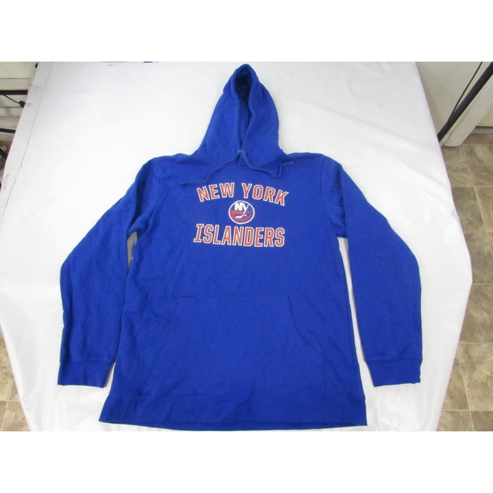 York Islanders Mens Size XLT XL-Tall Blue Hoodie Image 1