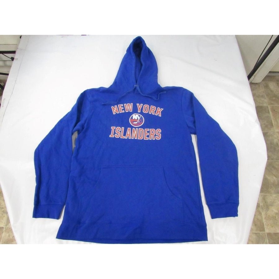 York Islanders Mens Size XLT XL-Tall Blue Hoodie Image 1