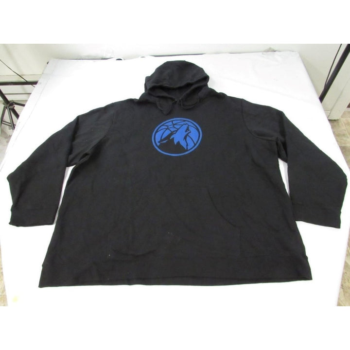 Minnesota Timberwolves Mens Size 5XLT 5XLarge-Tall Black Hoodie Image 1