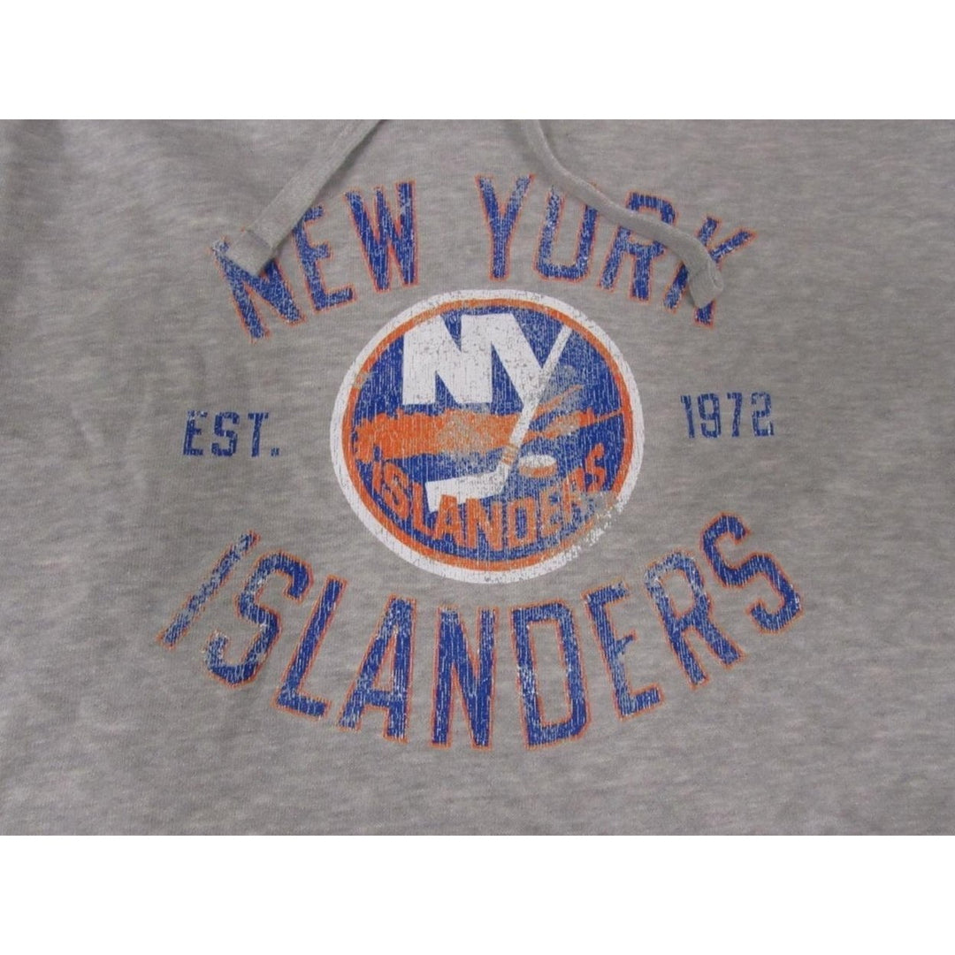 York Islanders Mens Size M Grey Hoodie Image 2