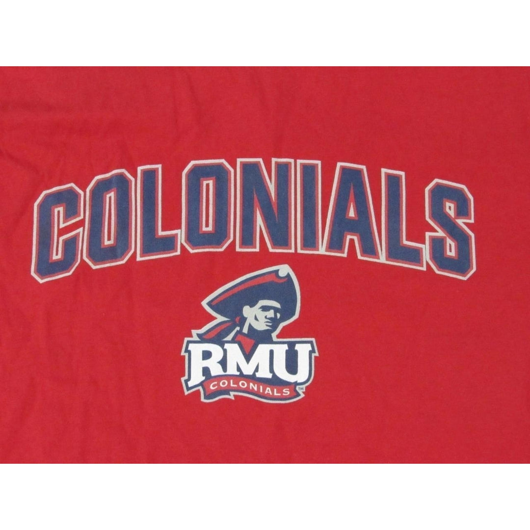 Robert Morris Colonials RMU Mens Size L Large Red Long Sleeve Shirt Image 3