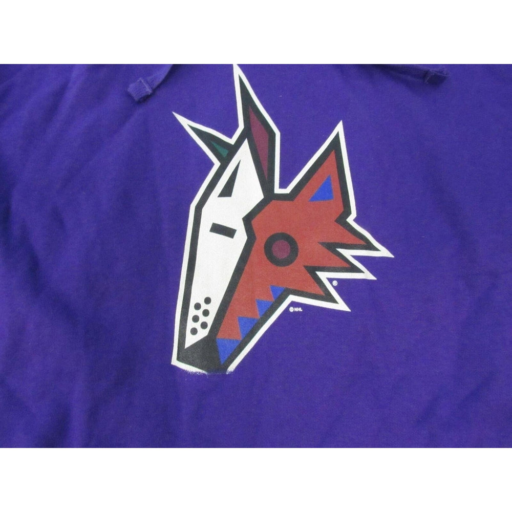 Arizona Coyotes Mens Size 2XL Purple Hoodie Image 2