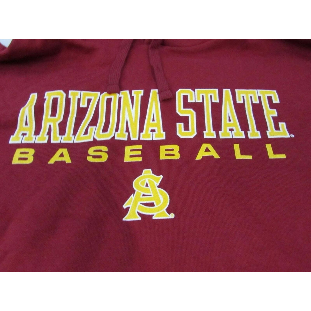 Arizona State Sun Devils Baseball Mens Size 3XL Red Hoodie Image 2