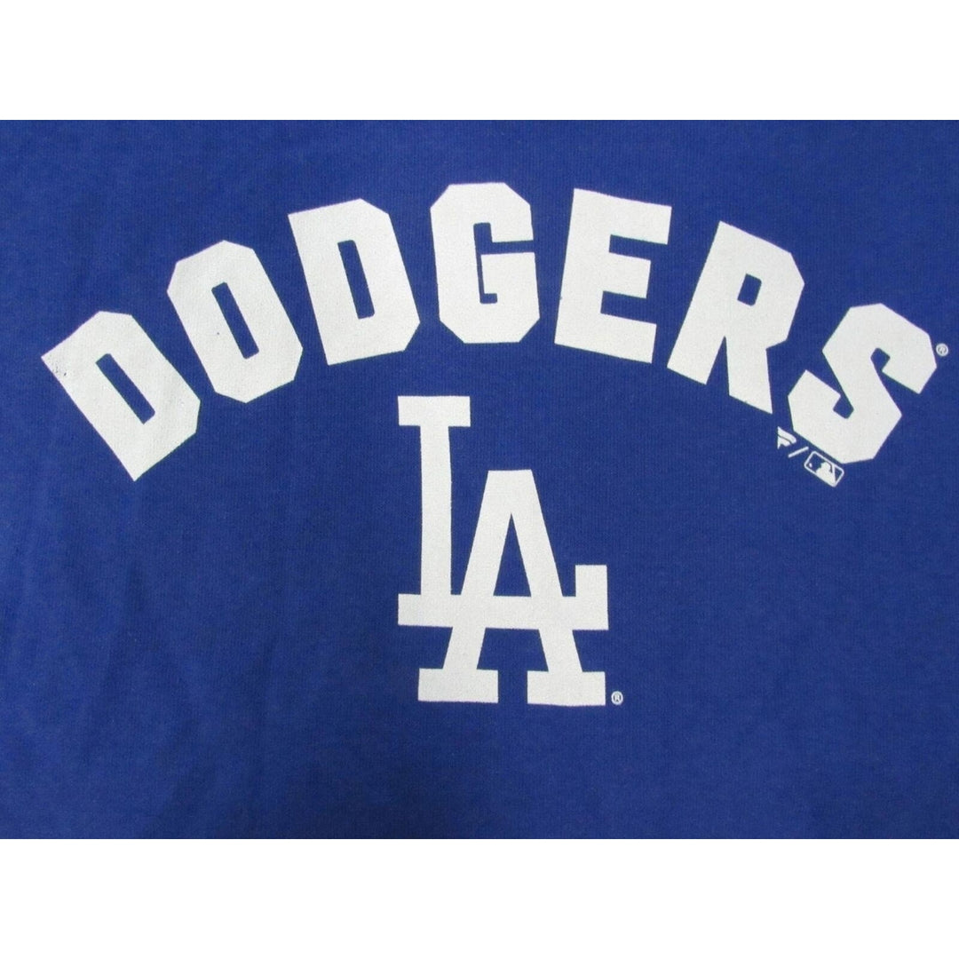 Los Angeles Dodgers Womens Size 3XL 3XLarge Blue Hoodie Image 3