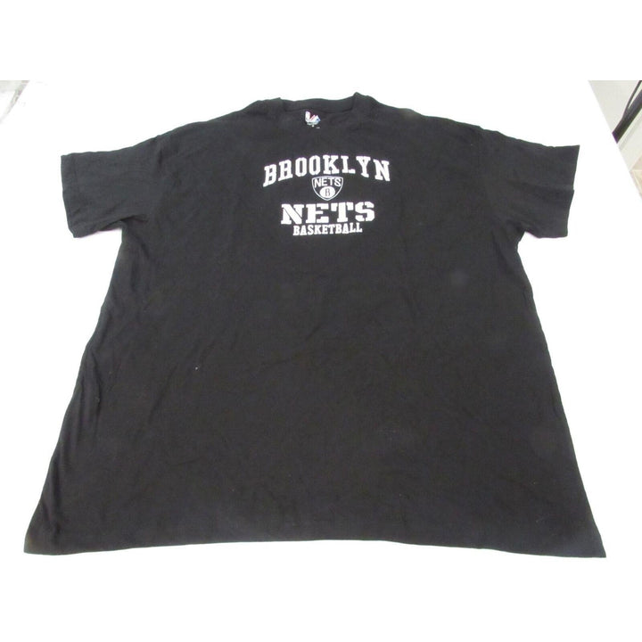 Brooklyn Nets Basketball Mens Size 5XL 5XLarge Black Majestic Shirt Image 1