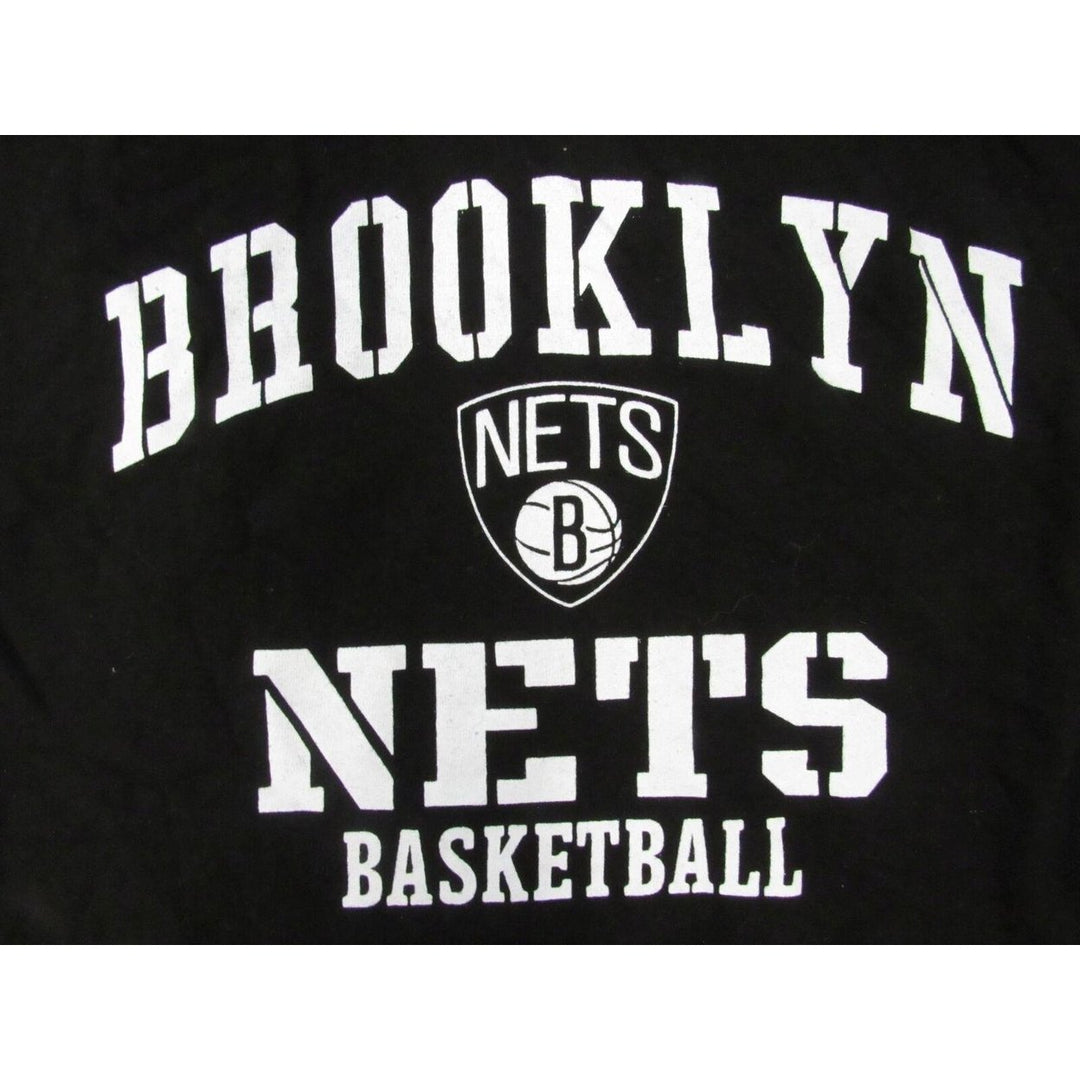 Brooklyn Nets Basketball Mens Size 5XL 5XLarge Black Majestic Shirt Image 3