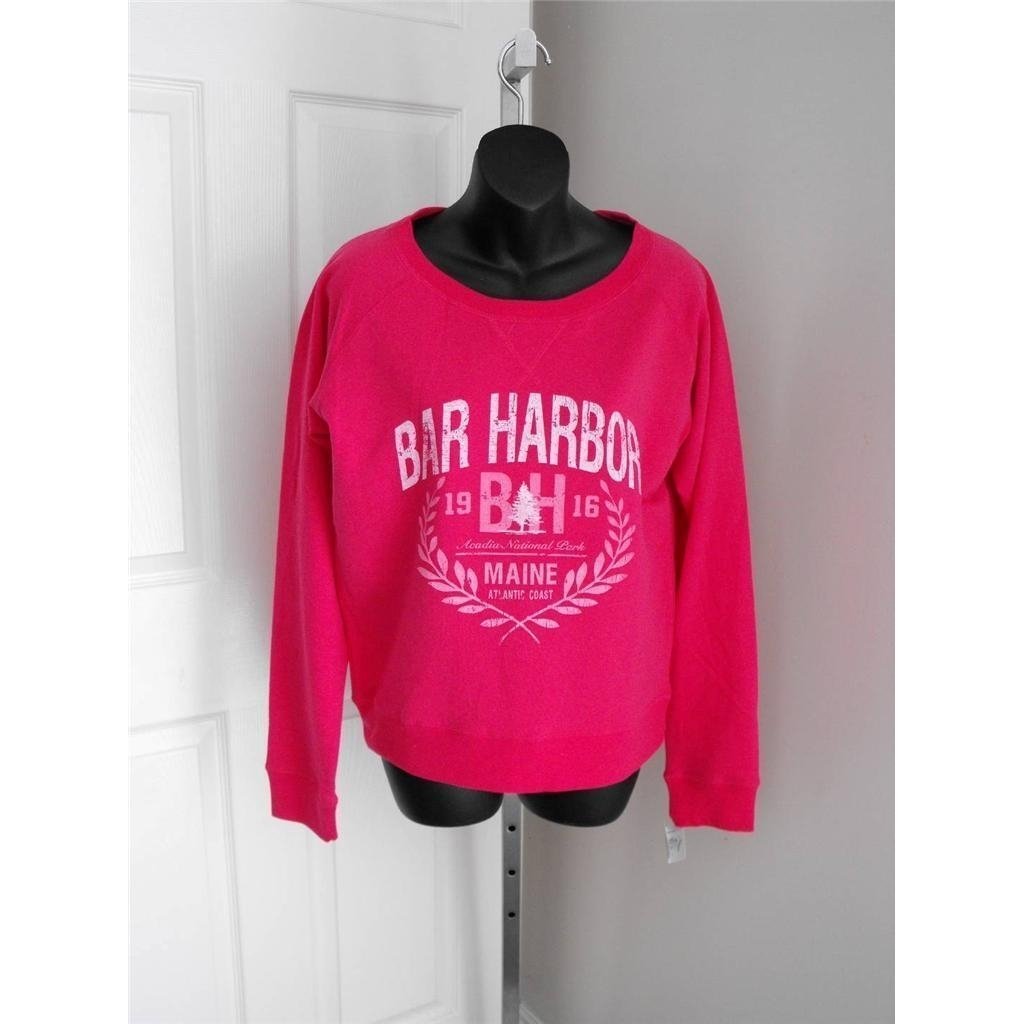 Bar Harbor Maine Youth Medium Sweatshirt by J. America 59QJ Image 1