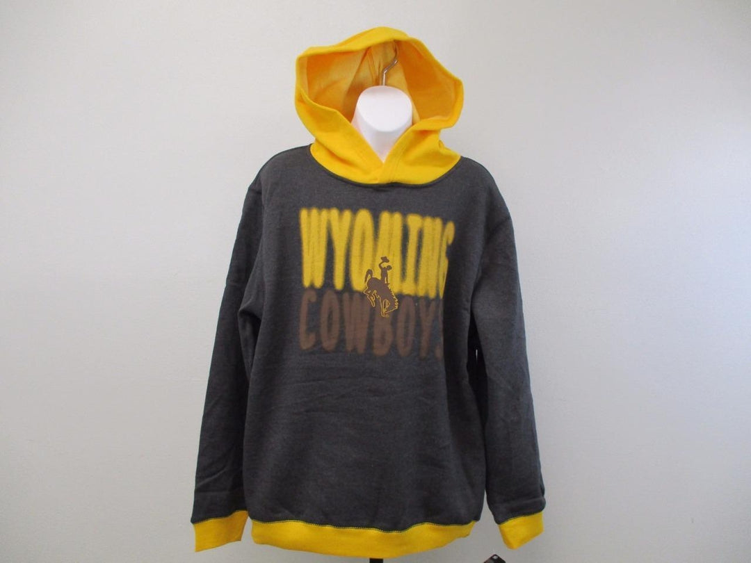 Wyoming Cowboys Youth Size L Large 16/18 Hoodie 40 MSRP Image 2