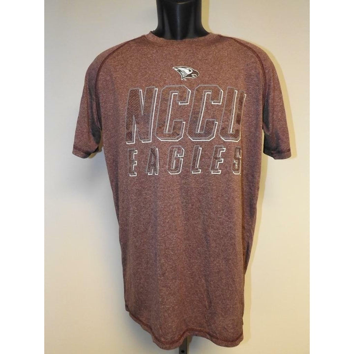 NCCU Eagles North Carolina Mens Size M Polyester Performance Shirt Image 1