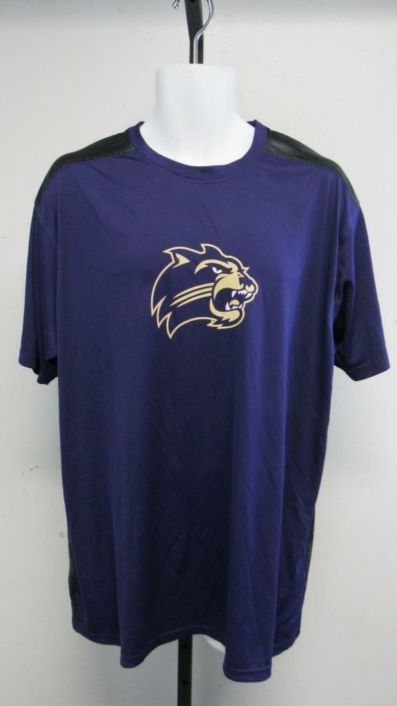 Western Carolina Catamounts Men Size XL XLarge Purple Russell Athletic Shirt Image 1