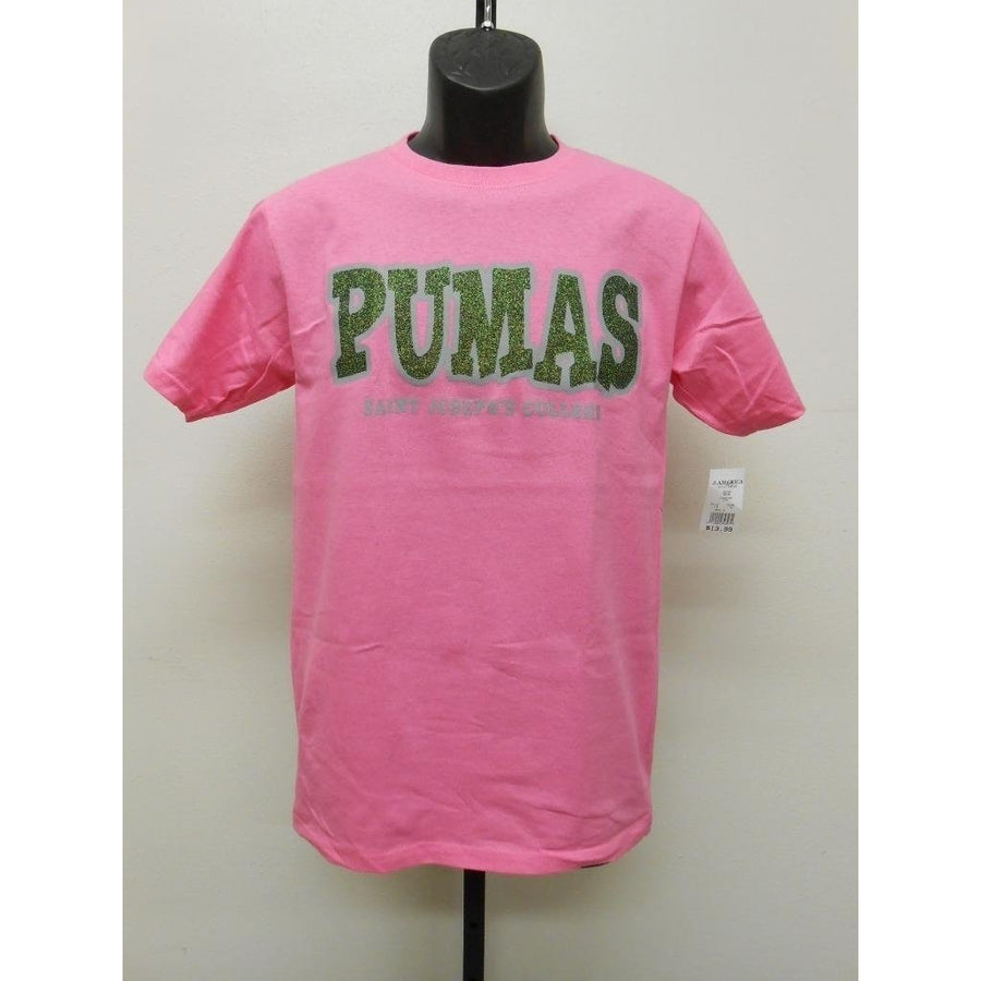 St. Josephs College Pumas Adult Mens Size M Medium Shirt Image 1