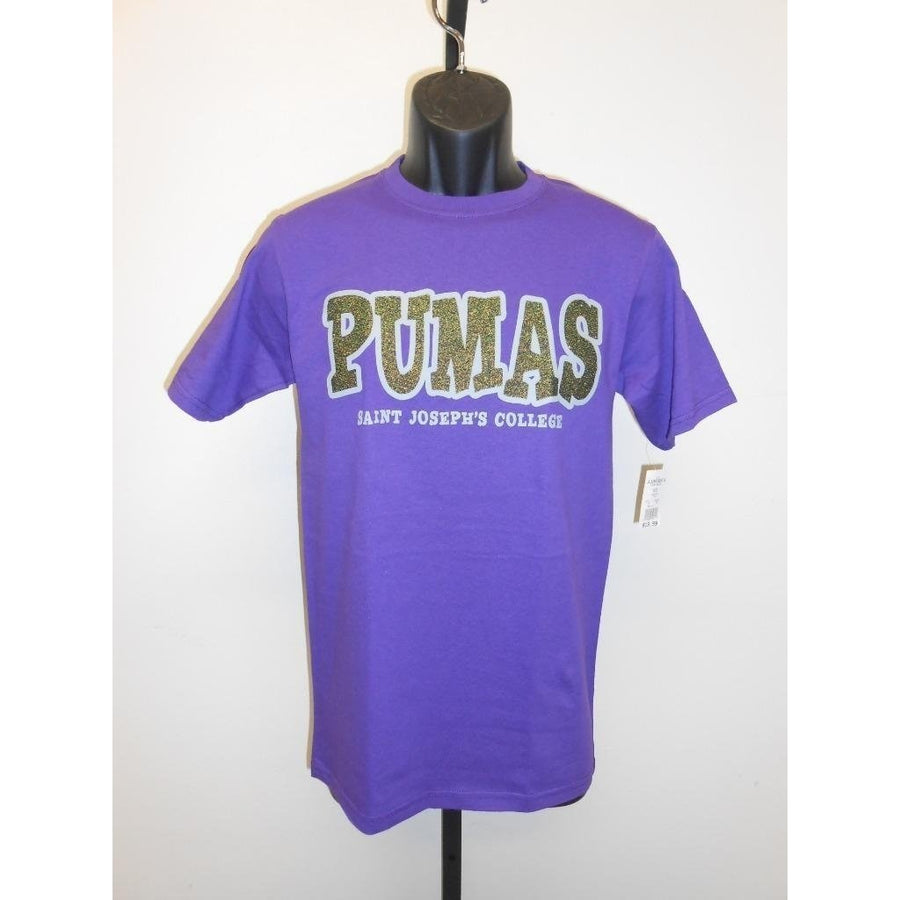 St. Josephs College Pumas Mens Size S Small Shirt Image 1