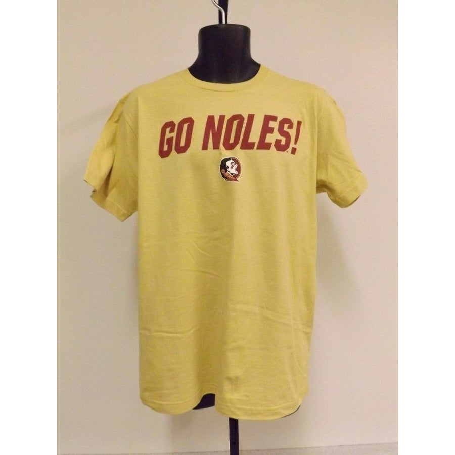 Florida State Seminoles "go Noles" MENS Size L Large Shirt Image 1