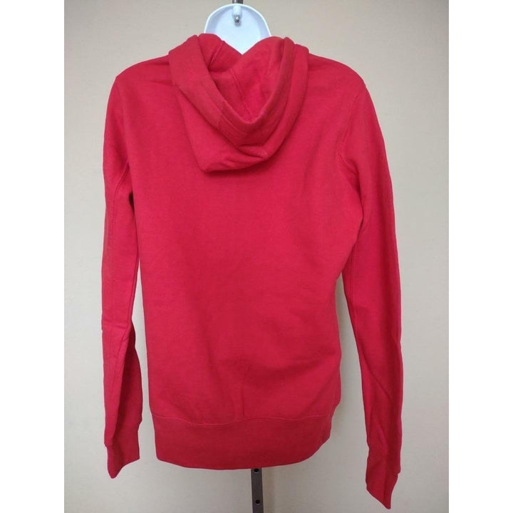 -Minor Flaw Washington Capitals Womens Size M Red Majestic Full Zip Hoodie Image 4