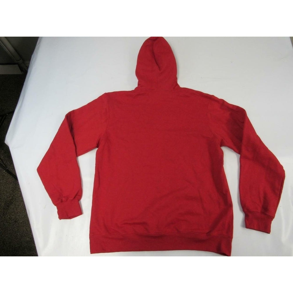 York Red Bulls Mens Size M Medium Red Adidas Hoodie Image 2