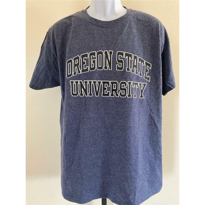 Oregon State Beavers Mens Size L Large Dark Blue Shirt Image 1