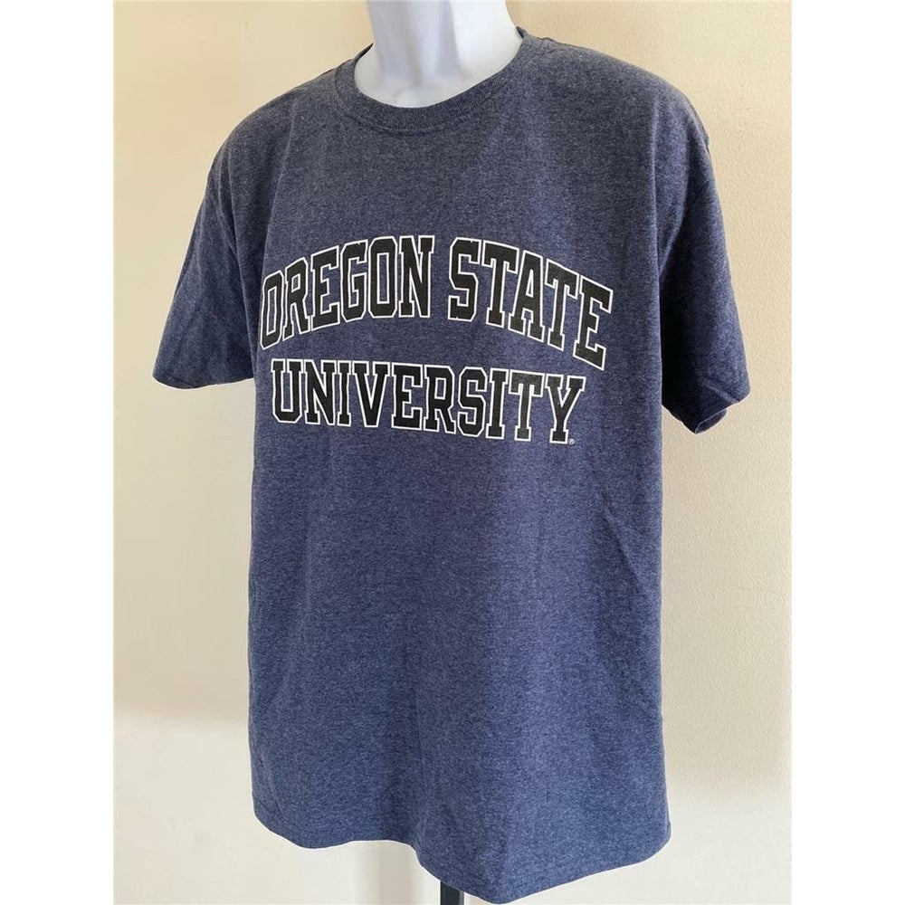 Oregon State Beavers Mens Size L Large Dark Blue Shirt Image 2