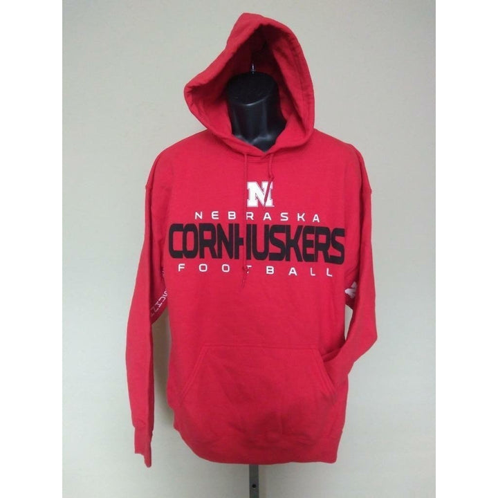 -Minor Flaw Nebraska Cornhuskers Mens Size L Large Hands High Hoodie 67.99 Image 1