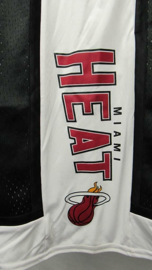 Miami Heat Mens Size XL XLarge Adidas Black Basketball Shorts 45 Image 1