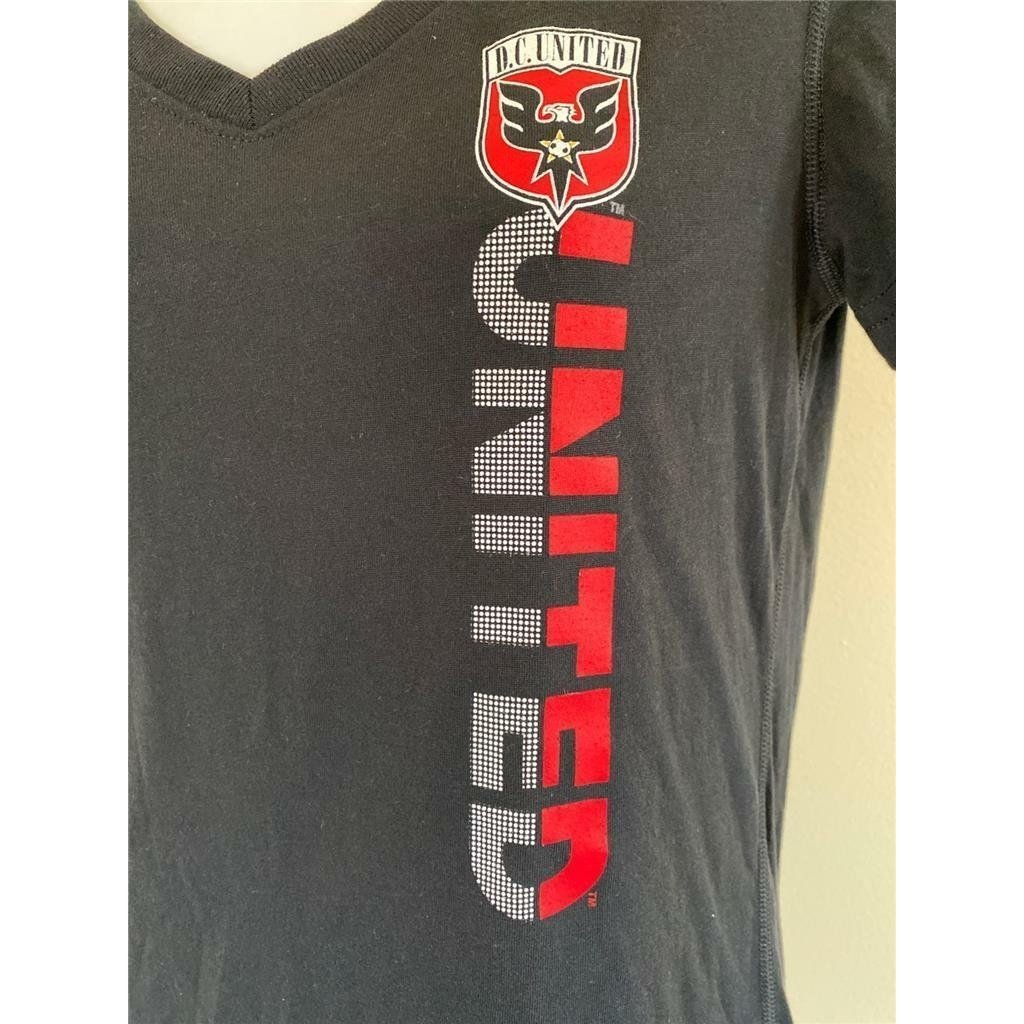 D.C. United Womens Size S Small Black Shirt Image 3