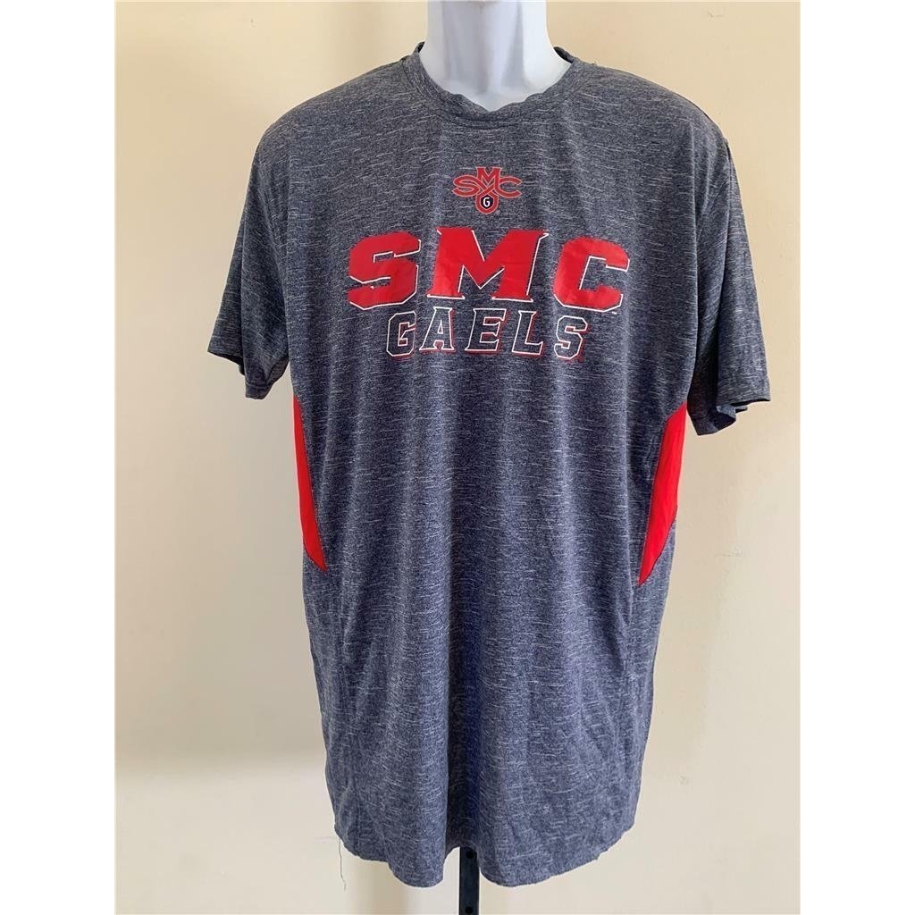 SMC Gaels Mens Size L Large Gray Champions Shirt Image 1