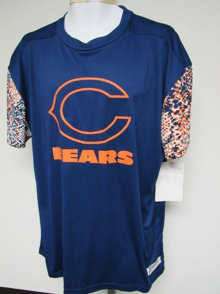 Chicago Bears Mens Size L Large Blue Zubaz Shirt Image 1