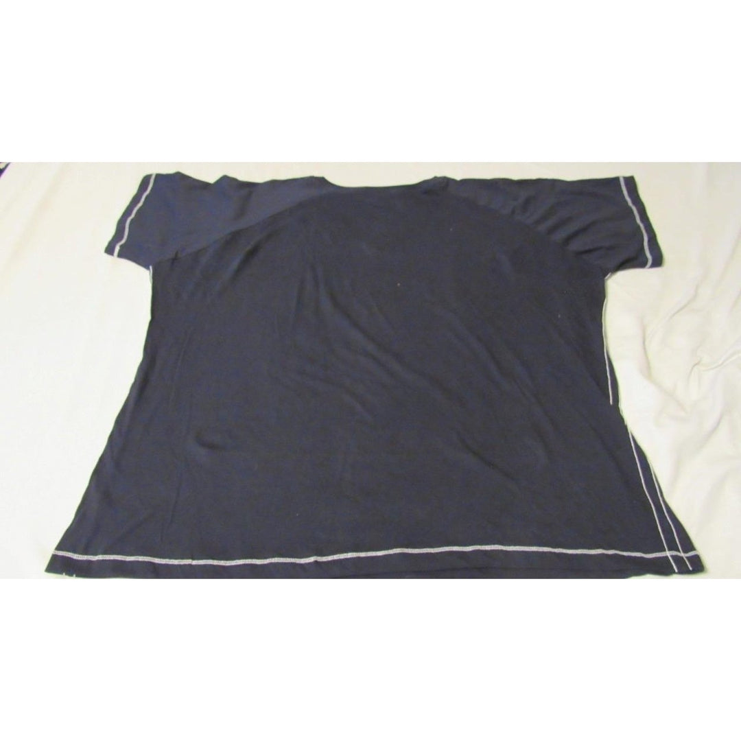 St. Louis Rams Womens Plus Size 2X Majestic Blue Shirt Image 3