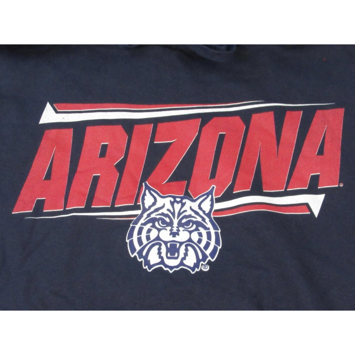 University of Arizona Wildcats Mens Size 3XL 3XLarge Navy Hoodie Image 3