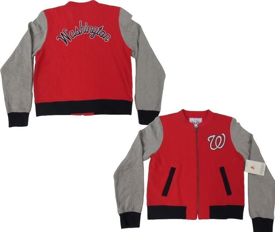 Washington Nationals Womens Size M Medium Full-Zip Jacket by Touch Image 1