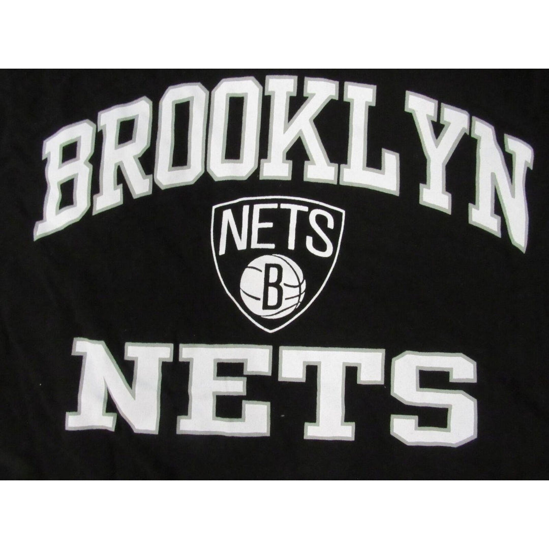 Brooklyn Nets Basketball Mens Size 4XL 4XLarge Black Majestic Shirt Image 3