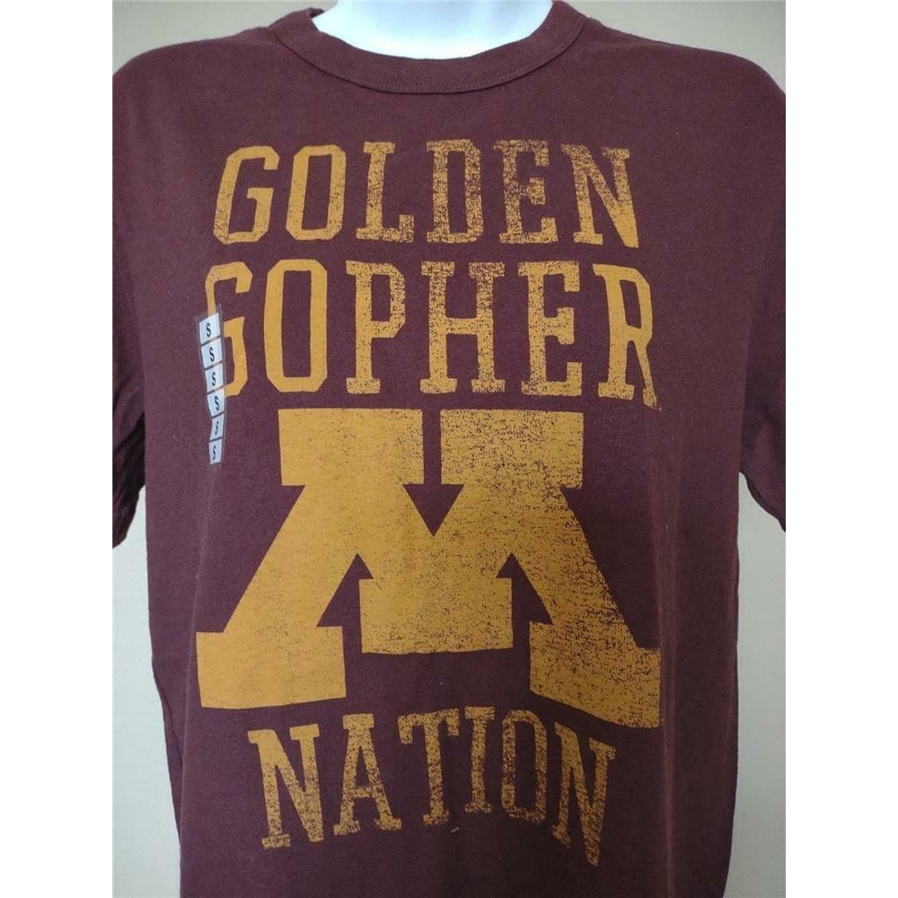 Minnesota Golden Gophers Womens Size S Small Maroon Shirt Image 2