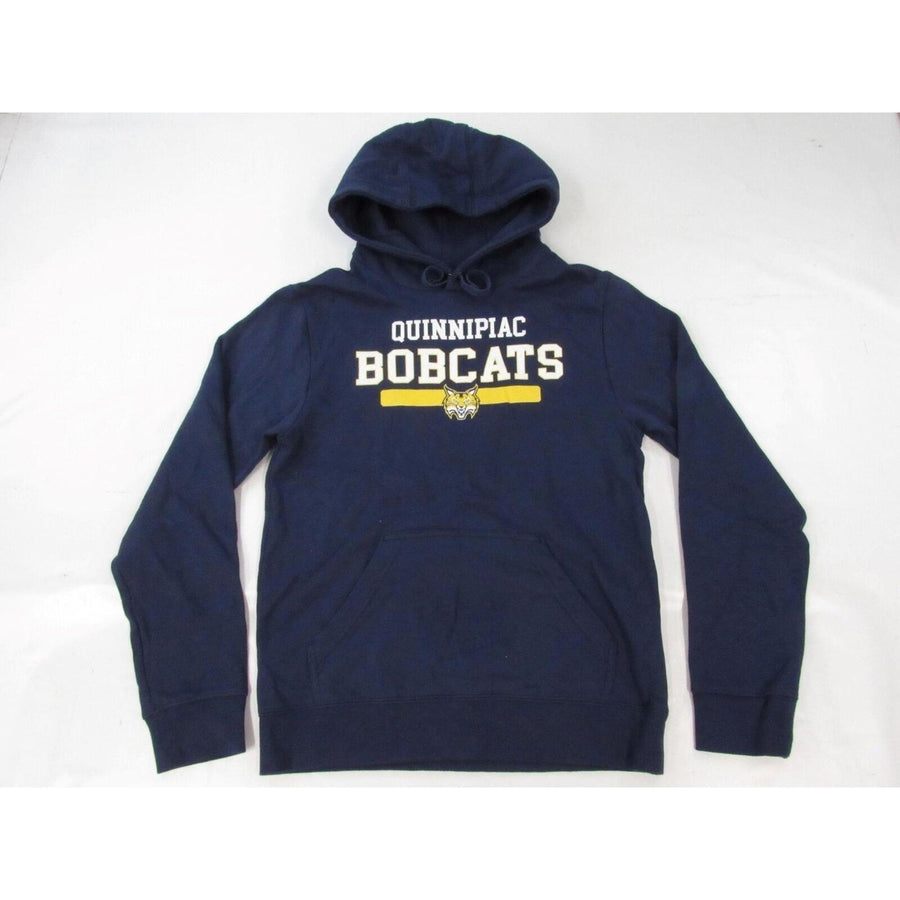 Quinnipiac University Bobcats Mens Size S Small Blue Hoodie Image 1