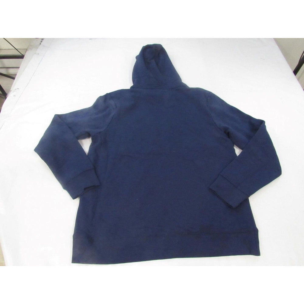 Howard Bison Mens Size XL XLarge Navy Blue Hoodie Image 2