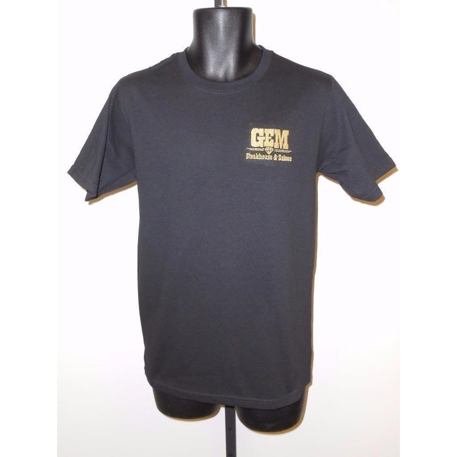 GEM STEAKHOUSE and SALOON MENS size M MEDIUM T-SHIRT Image 1