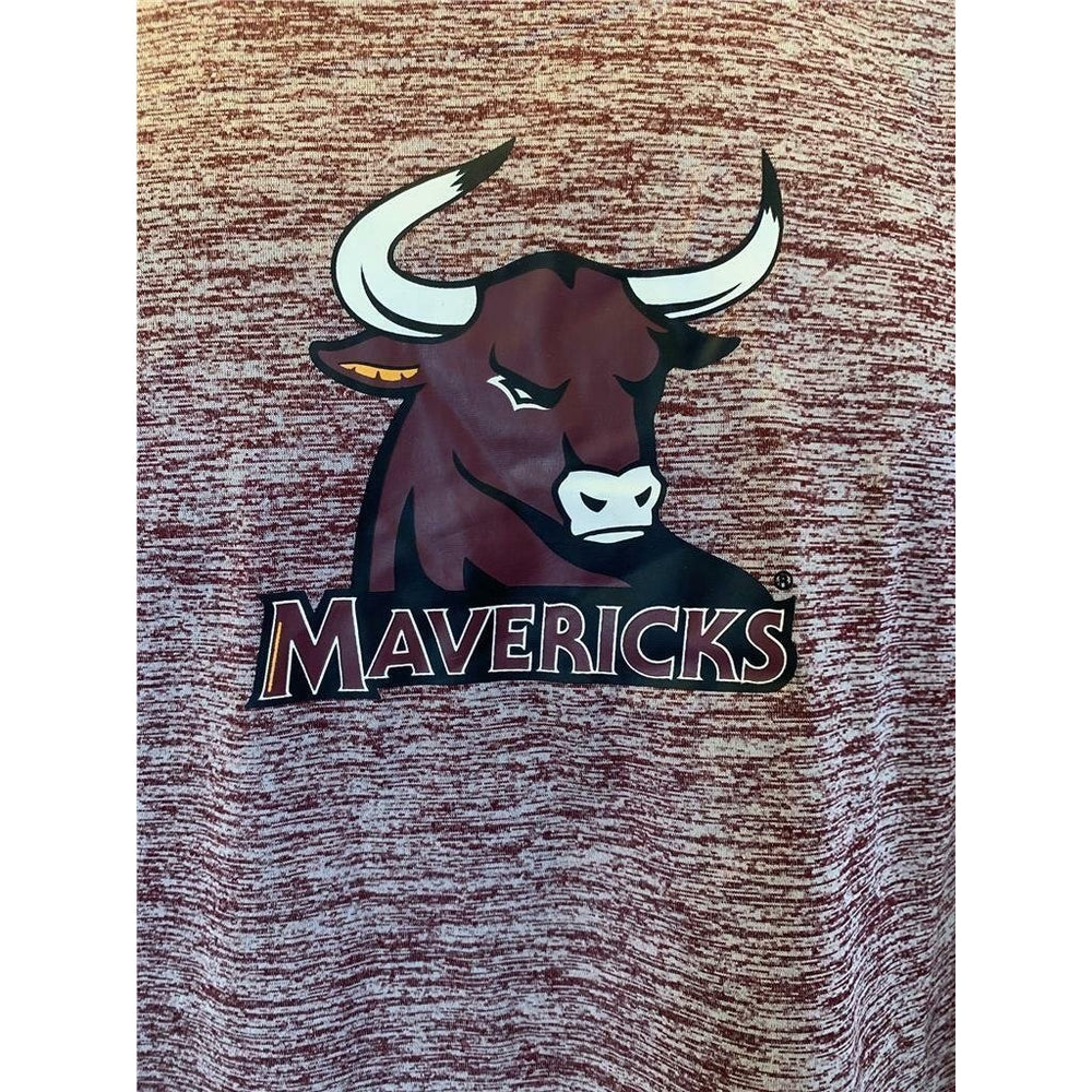 Colorado Mesa Mavericks Mens Size L Large Red Russell Athletic Shirt Image 2