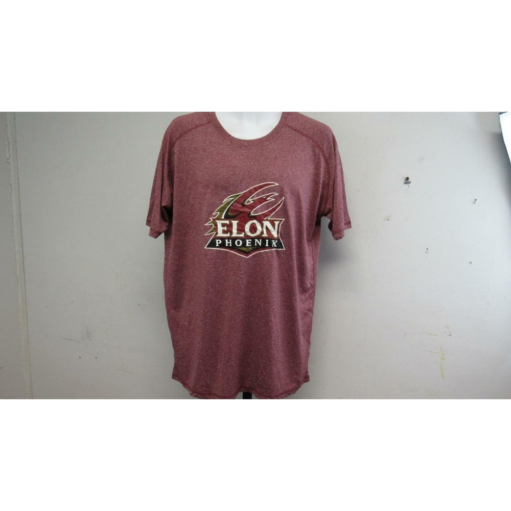 Elon Phoenix Mens Size L Large Red Polyester Performance Shirt Image 2