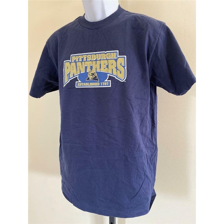 Pittsburgh Panthers Youth Size XL Blue Shirt Image 2