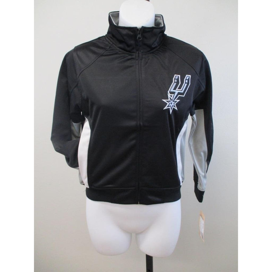 San Antonio Spurs Youth Size 8 S Small Track Jacket MSRP 45 Image 1