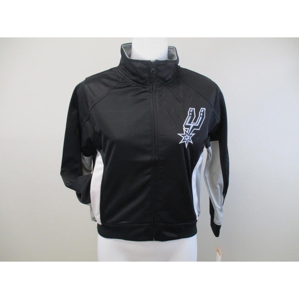 San Antonio Spurs Youth Size 8 S Small Track Jacket MSRP 45 Image 2