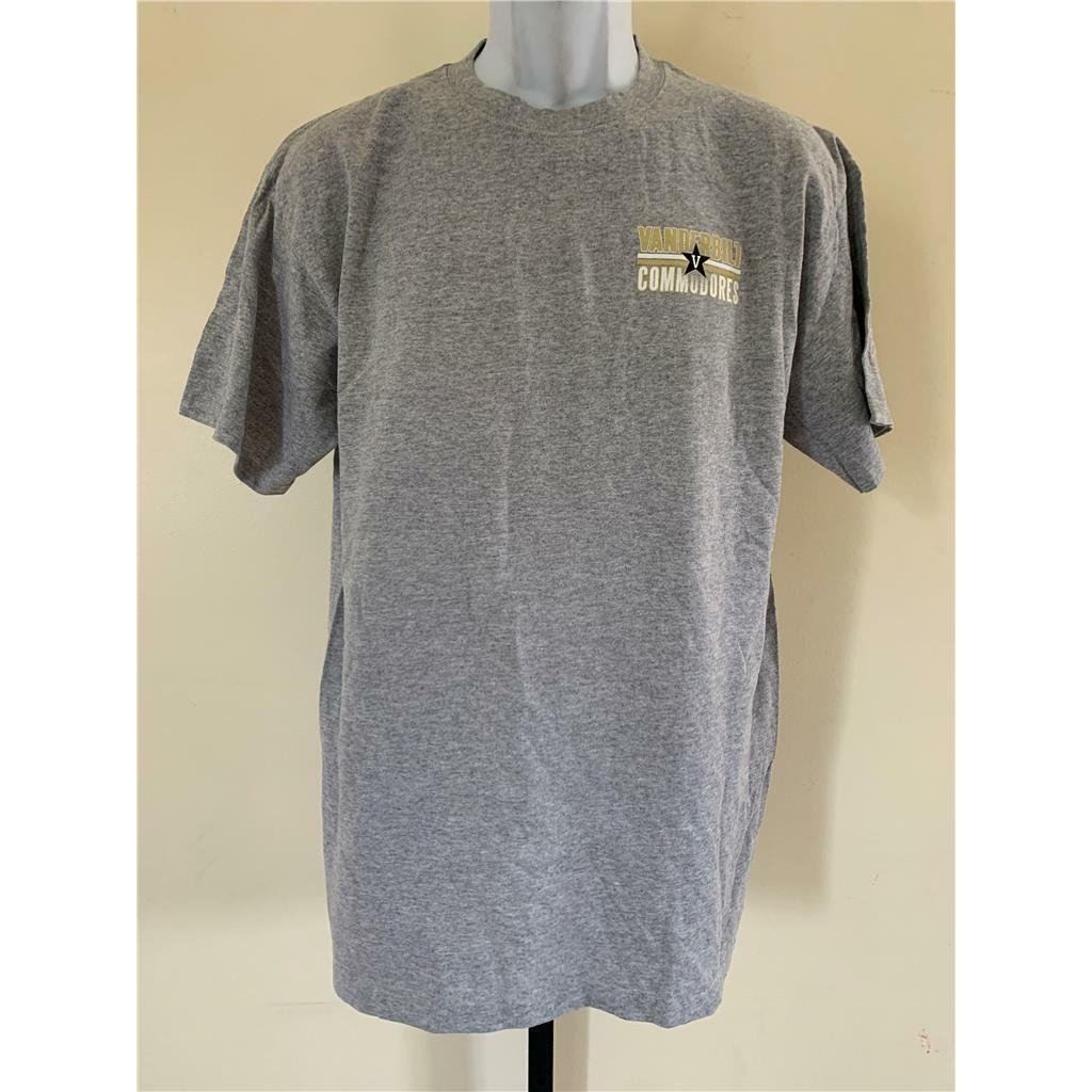 Vanderbilt Commodores Mens Size L Large Gray Shirt Image 1