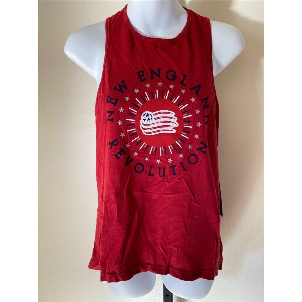 England Revolution Womens Size S Small Red Shirt Image 1