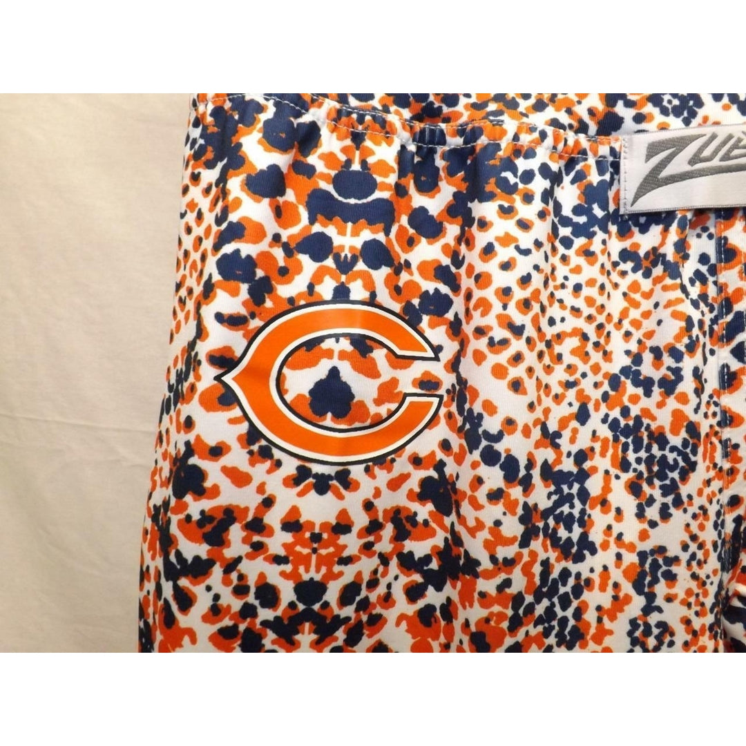 Chicago Bears Womens Size M Medium Zubaz Yoga Capri Leggings Pants Image 3