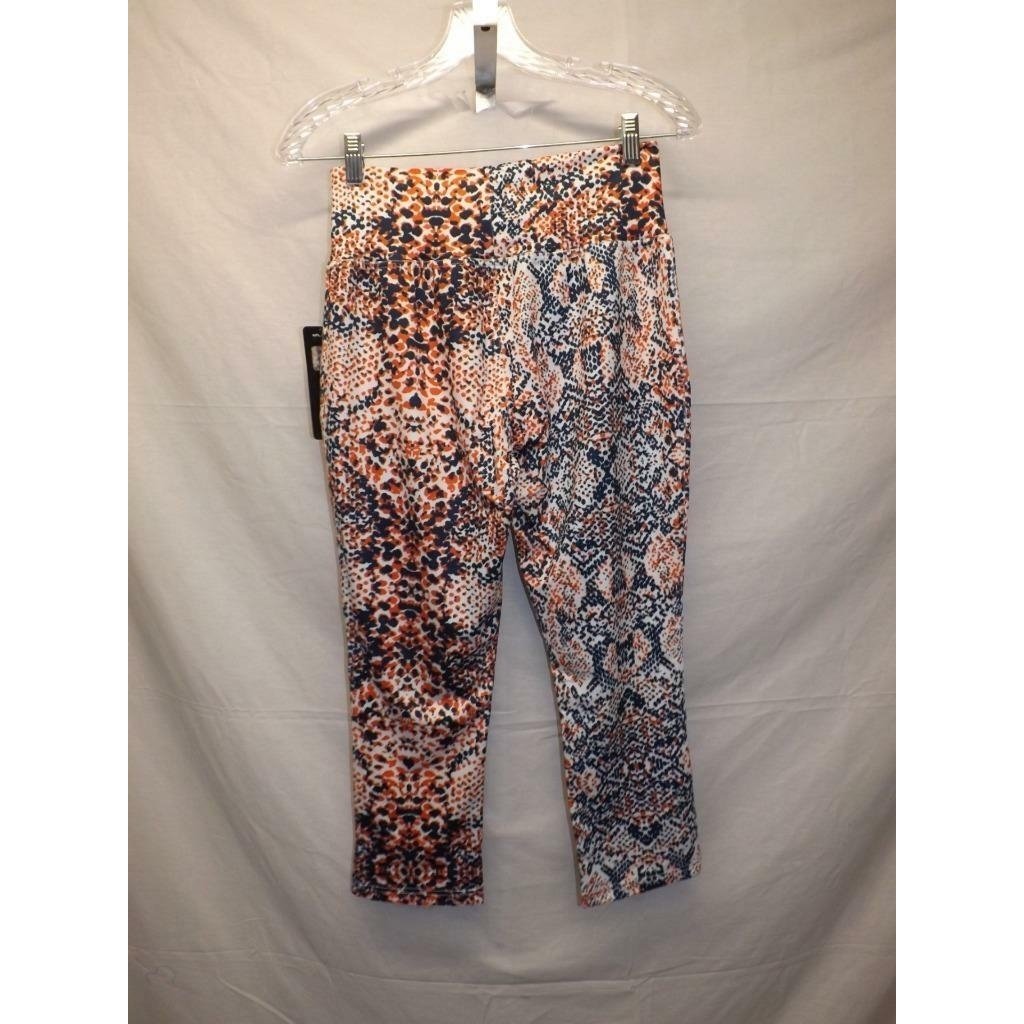 Chicago Bears Womens Size M Medium Zubaz Yoga Capri Leggings Pants Image 4