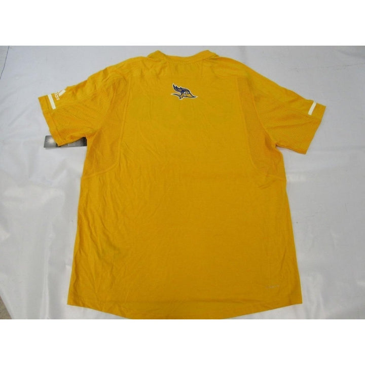 Cal State Bakersfield Roadrunners MENS Size L Large Yellow Adidas Shirt 50 Image 3