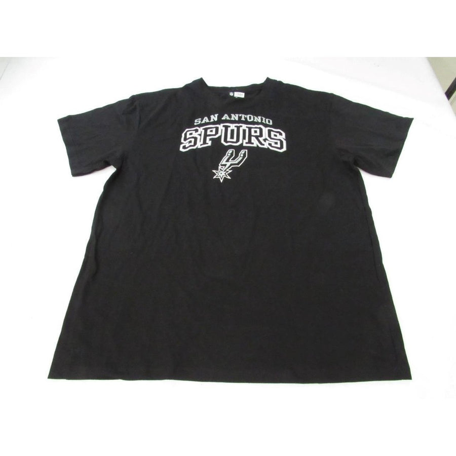 San Antonio Spurs Mens Size 3XL 3XLarge Black Shirt Image 1